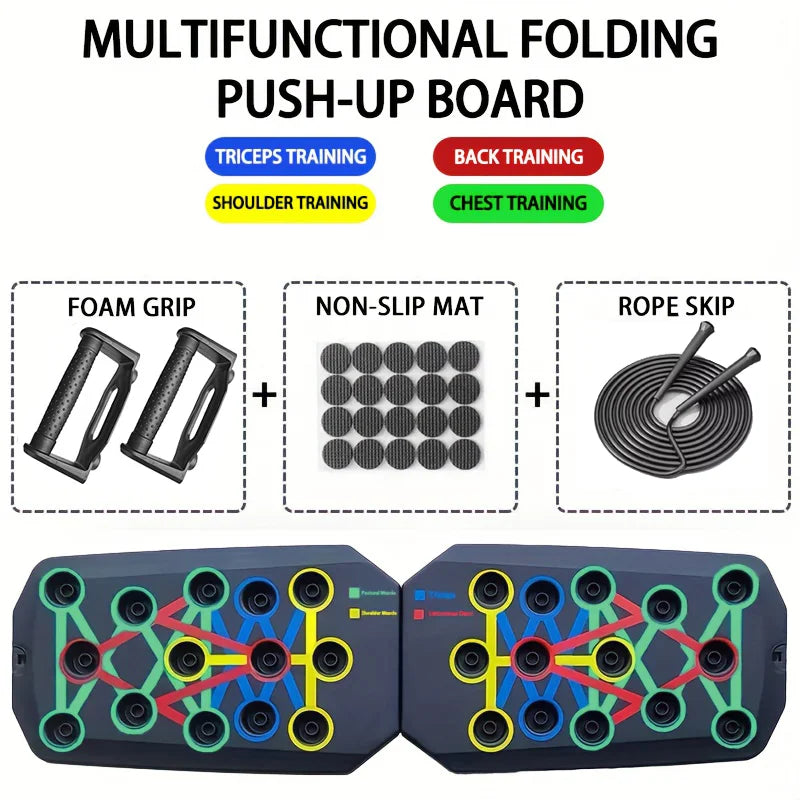 Steelion Push-Up Board Pro – Portable Multifunction Fitness Training System