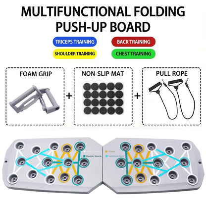 Steelion Push-Up Board Pro – Portable Multifunction Fitness Training System