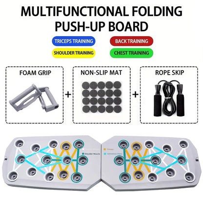 Steelion Push-Up Board Pro – Portable Multifunction Fitness Training System