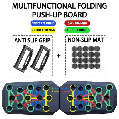 Steelion Push-Up Board Pro – Portable Multifunction Fitness Training System