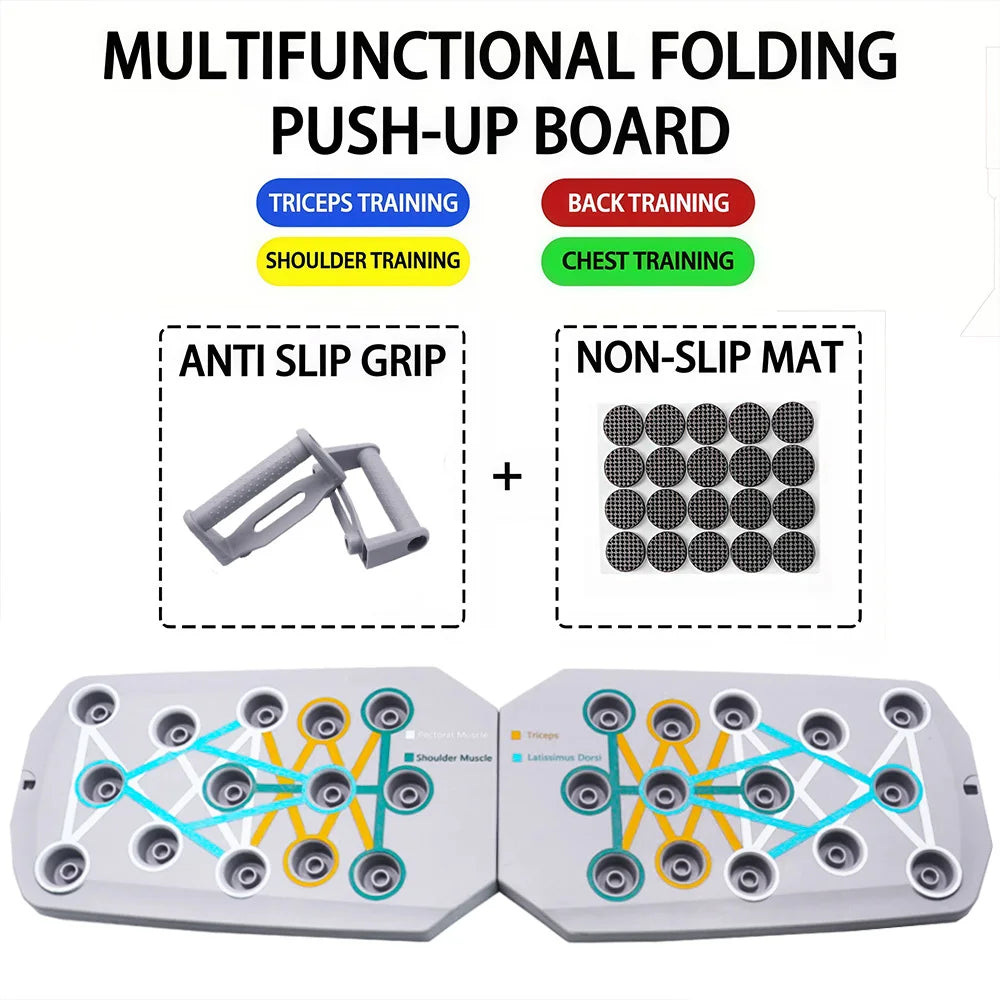 Steelion Push-Up Board Pro – Portable Multifunction Fitness Training System