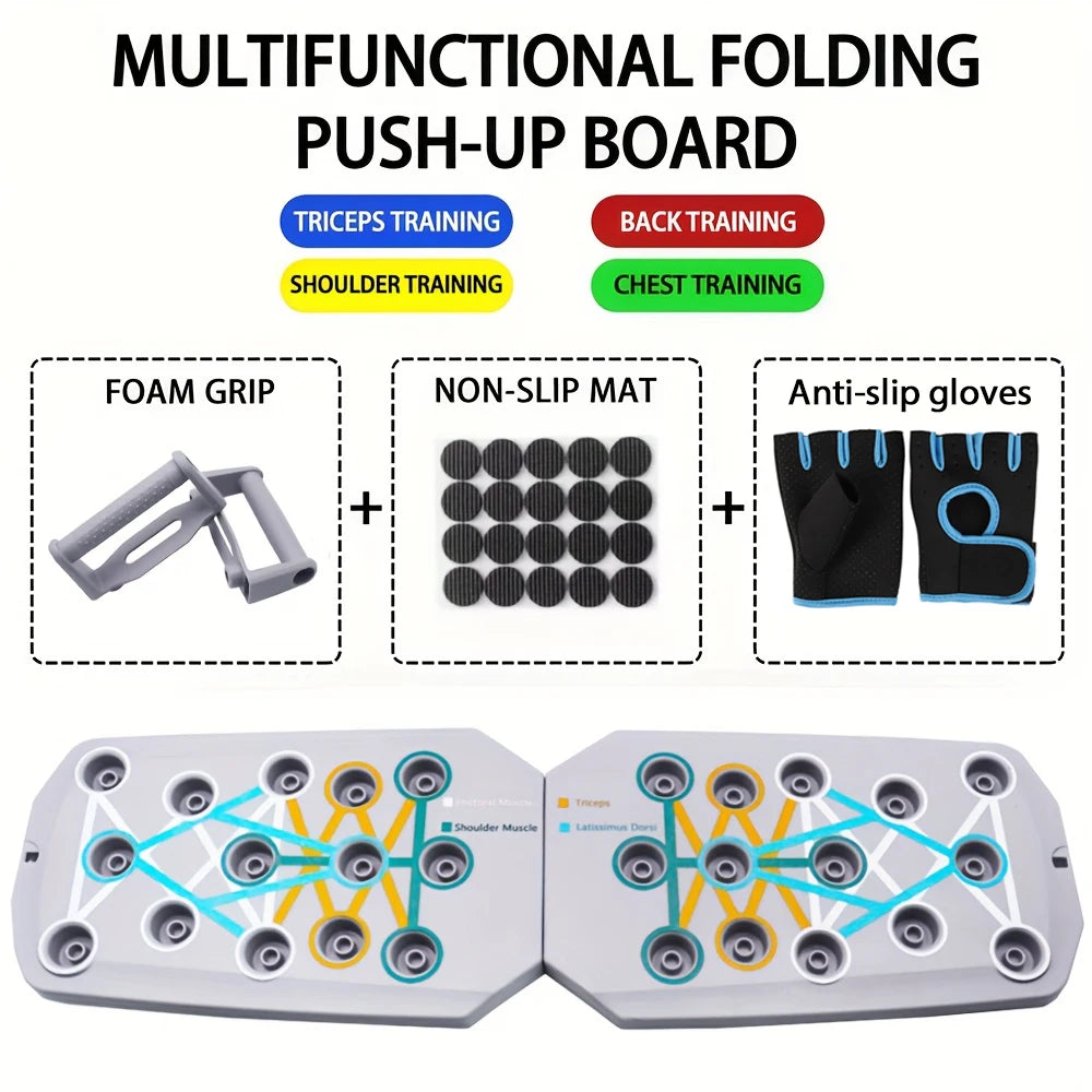 Steelion Push-Up Board Pro – Portable Multifunction Fitness Training System