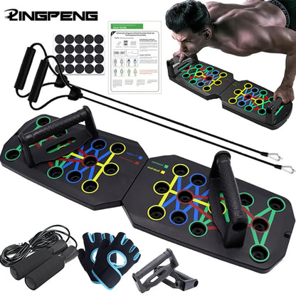 Steelion Push-Up Board Pro – Portable Multifunction Fitness Training System